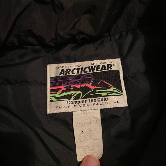 Men’s Vintage Arctic Wear 1/4 Zip Racing Jacket - Picture 6 of 9